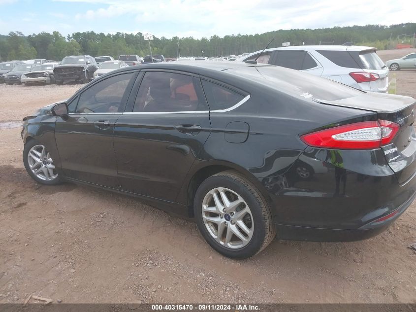 2016 Ford Fusion Se VIN: 1FA6P0H73G5134821 Lot: 40315470