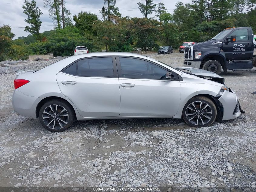 2017 Toyota Corolla Se VIN: 5YFBURHE8HP576471 Lot: 40315488