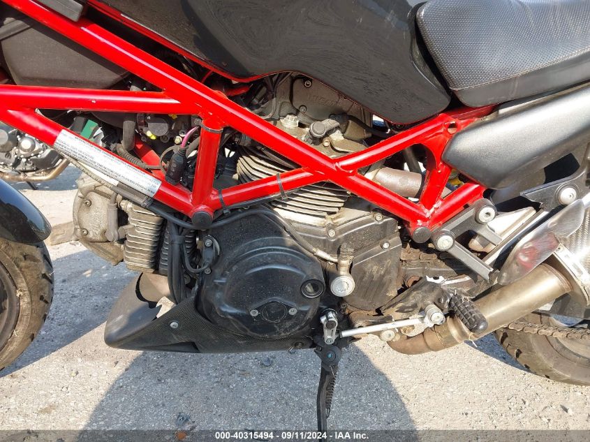 2007 Ducati Monster 695 VIN: ZDM1RADM97B092726 Lot: 40315494