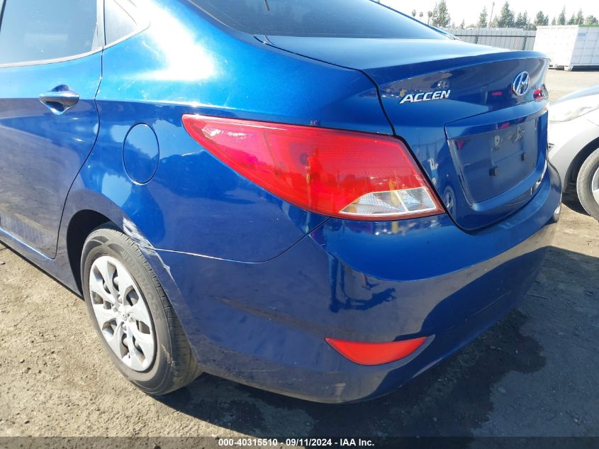 2015 Hyundai Accent Gls VIN: KMHCT4AE9FU821679 Lot: 40315510