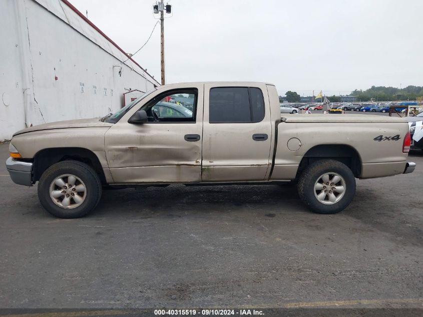 2004 Dodge Dakota Slt VIN: 1D7HG48K64S695693 Lot: 40315519