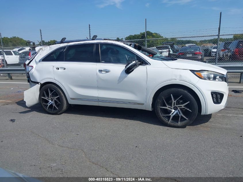 2018 Kia Sorento Sx/Sx Limited VIN: 5XYPK4A54JG399713 Lot: 40315523