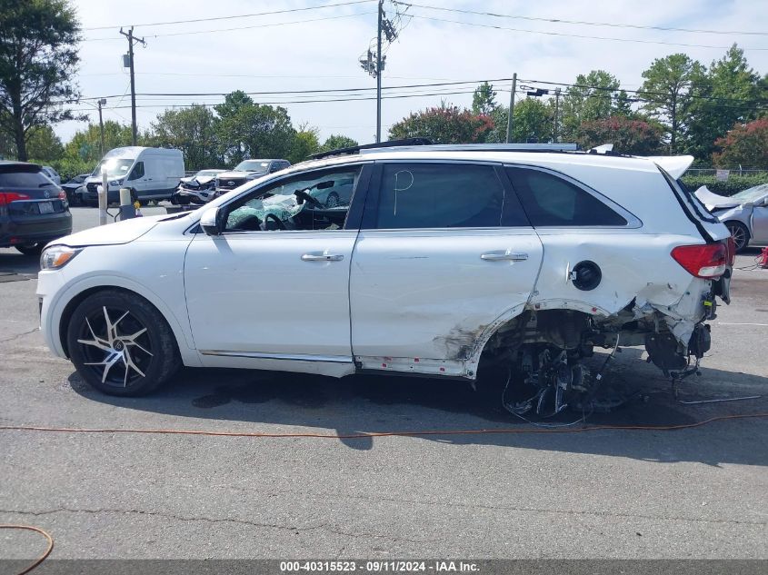 2018 KIA SORENTO 3.3L SXL - 5XYPK4A54JG399713