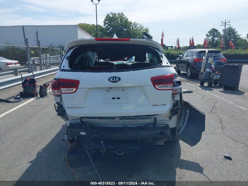 2018 KIA SORENTO 3.3L SXL - 5XYPK4A54JG399713