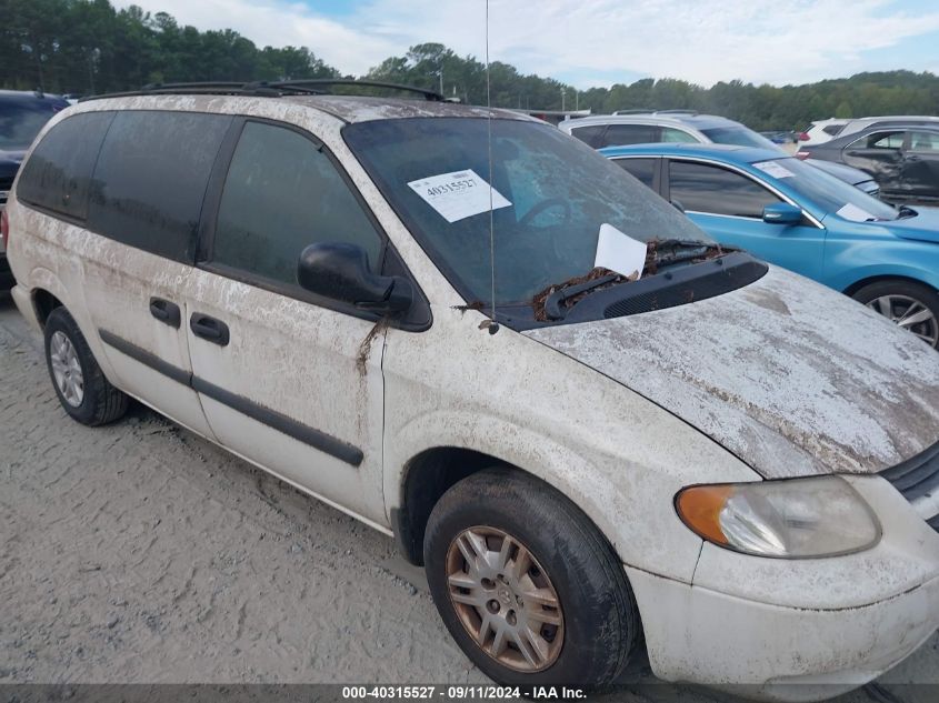 2005 Dodge Grand Caravan Se VIN: 1D4GP24R55B124598 Lot: 40315527