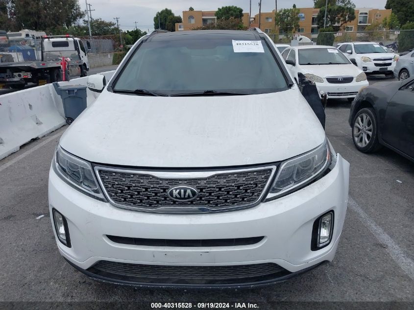 2014 Kia Sorento Sx VIN: 5XYKW4A71EG526519 Lot: 40315528