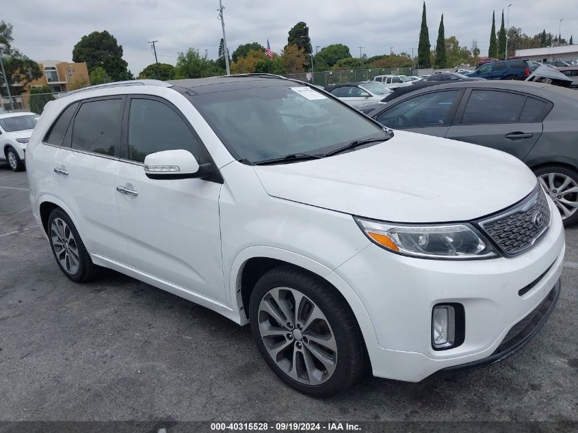 2014 Kia Sorento Sx VIN: 5XYKW4A71EG526519 Lot: 40315528