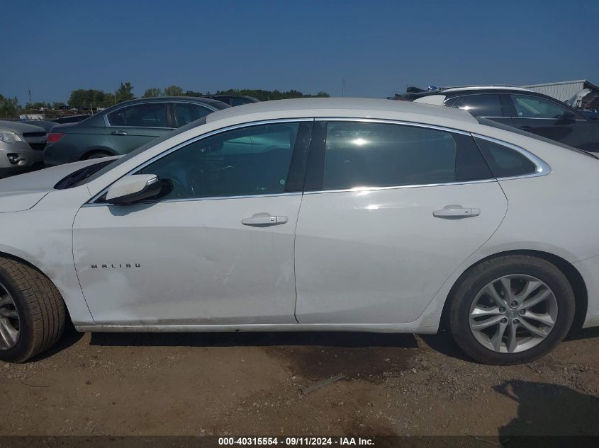 2018 Chevrolet Malibu Lt VIN: 1G1ZD5ST1JF176577 Lot: 40315554