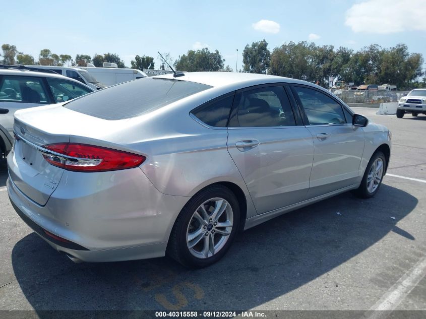 2018 Ford Fusion Se VIN: 3FA6P0HD1JR156648 Lot: 40315558