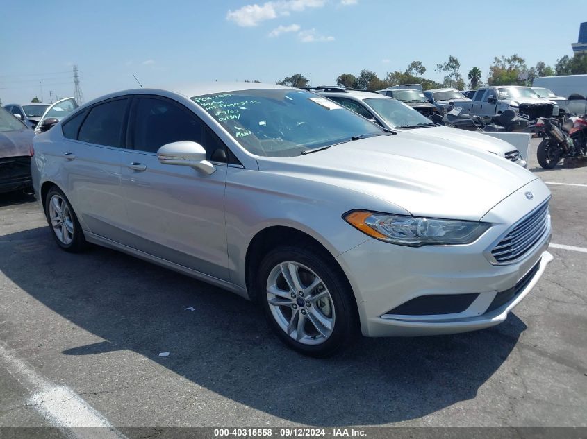 2018 FORD FUSION SE - 3FA6P0HD1JR156648