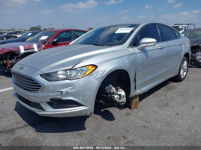 3FA6P0HD1JR156648 2018 FORD FUSION - Image 2