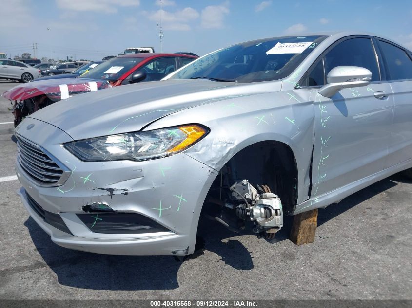 2018 FORD FUSION SE - 3FA6P0HD1JR156648