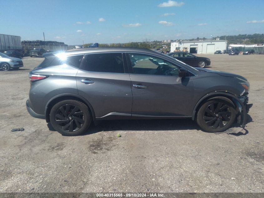 2018 Nissan Murano Sl VIN: 5N1AZ2MG9JN129920 Lot: 40315565