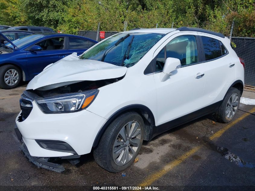 2019 Buick Encore Fwd Preferred VIN: KL4CJASB5KB870830 Lot: 40315581