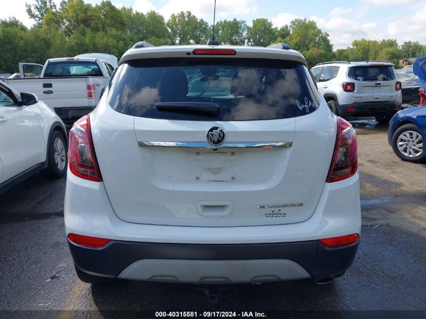 2019 Buick Encore Fwd Preferred VIN: KL4CJASB5KB870830 Lot: 40315581