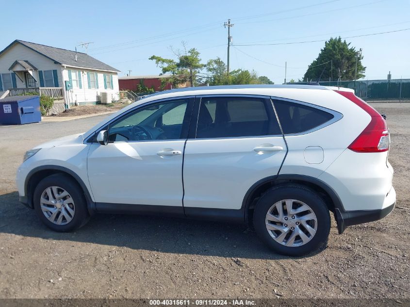 2015 Honda Cr-V Ex-L VIN: 5J6RM4H7XFL039488 Lot: 40315611