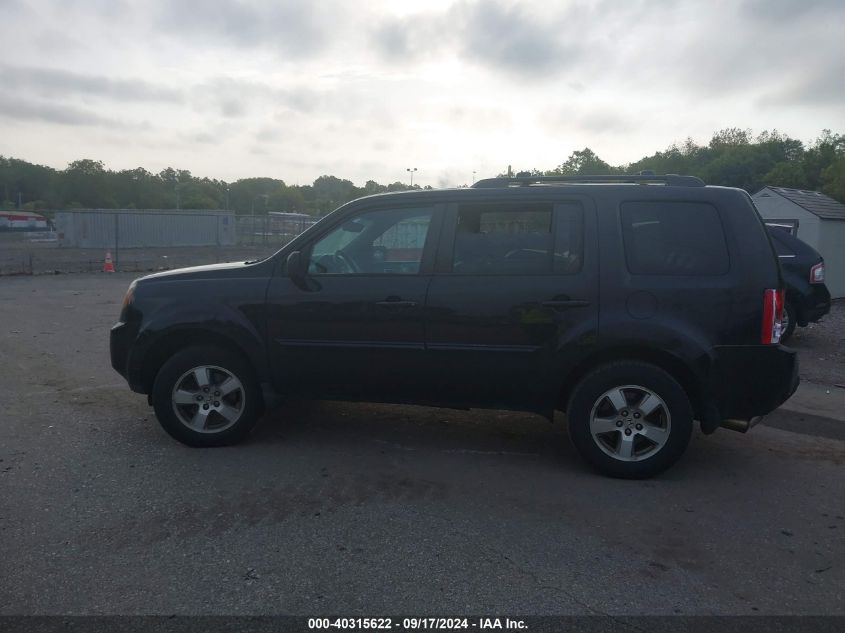 2011 Honda Pilot Ex-L VIN: 5FNYF4H55BB035291 Lot: 40315622