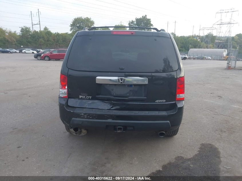 2011 Honda Pilot Ex-L VIN: 5FNYF4H55BB035291 Lot: 40315622