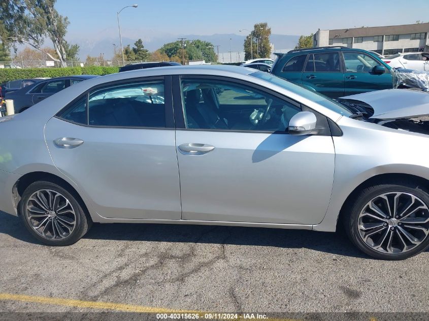 2014 Toyota Corolla S Premium VIN: 5YFBURHE6EP139130 Lot: 40315626