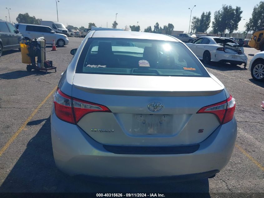 2014 Toyota Corolla S Premium VIN: 5YFBURHE6EP139130 Lot: 40315626