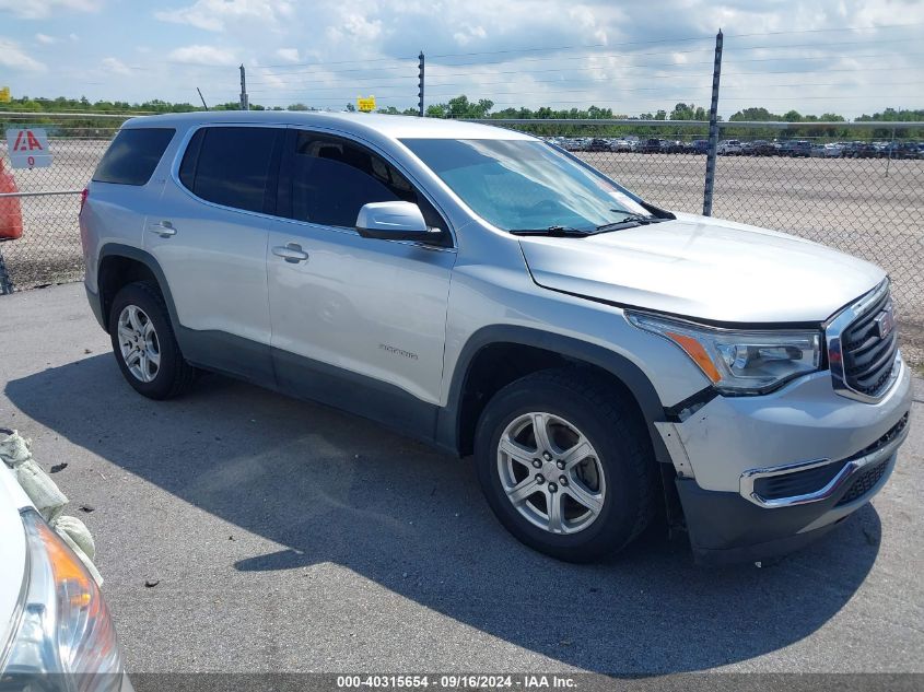 2019 GMC Acadia Sle-1 VIN: 1GKKNKLA5KZ104741 Lot: 40315654