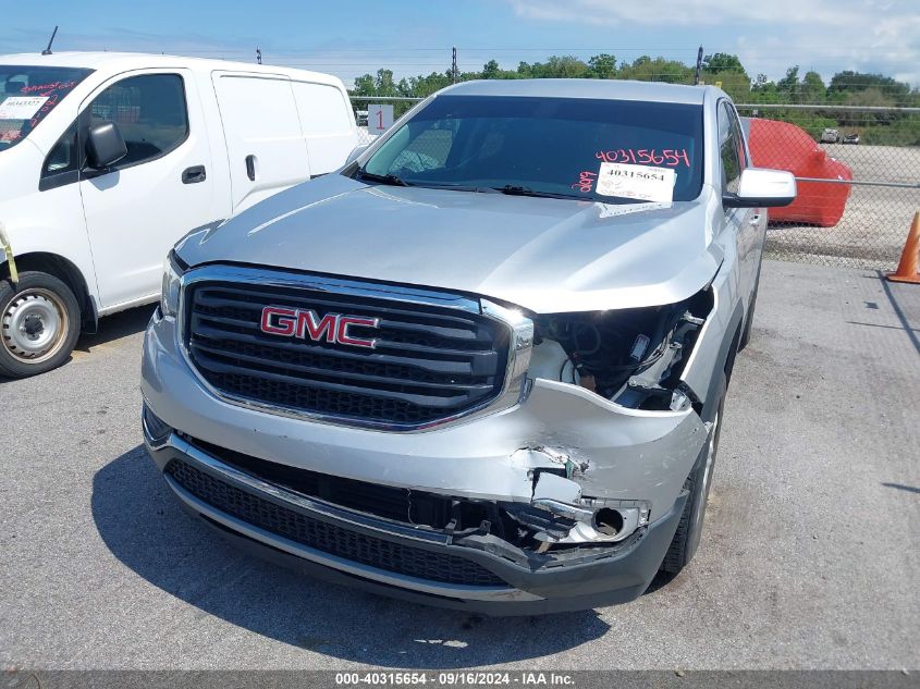 2019 GMC Acadia Sle-1 VIN: 1GKKNKLA5KZ104741 Lot: 40315654