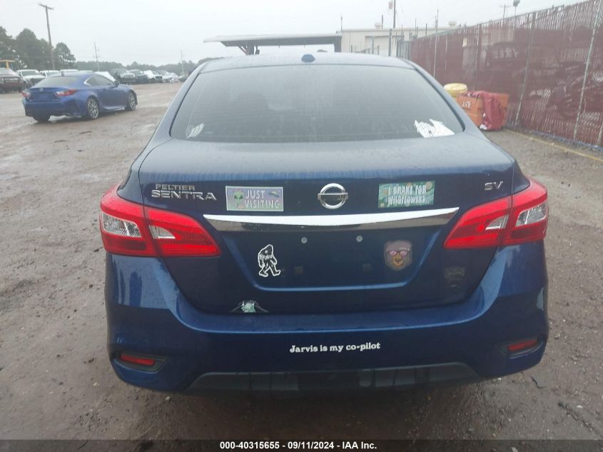 2019 Nissan Sentra Sv VIN: 3N1AB7AP6KY405231 Lot: 40315655