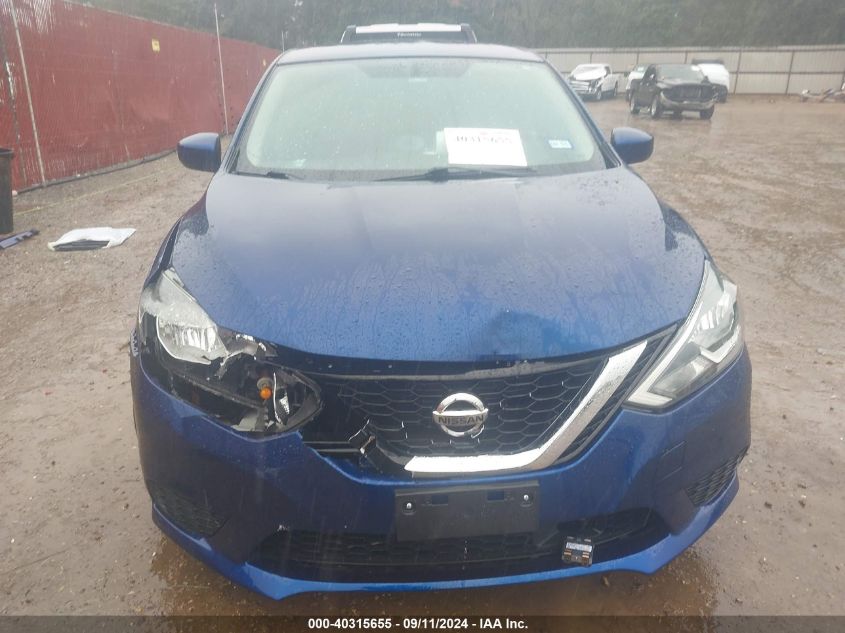 2019 Nissan Sentra Sv VIN: 3N1AB7AP6KY405231 Lot: 40315655