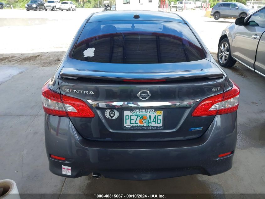 2014 Nissan Sentra Sr VIN: 3N1AB7AP5EY220186 Lot: 40315667