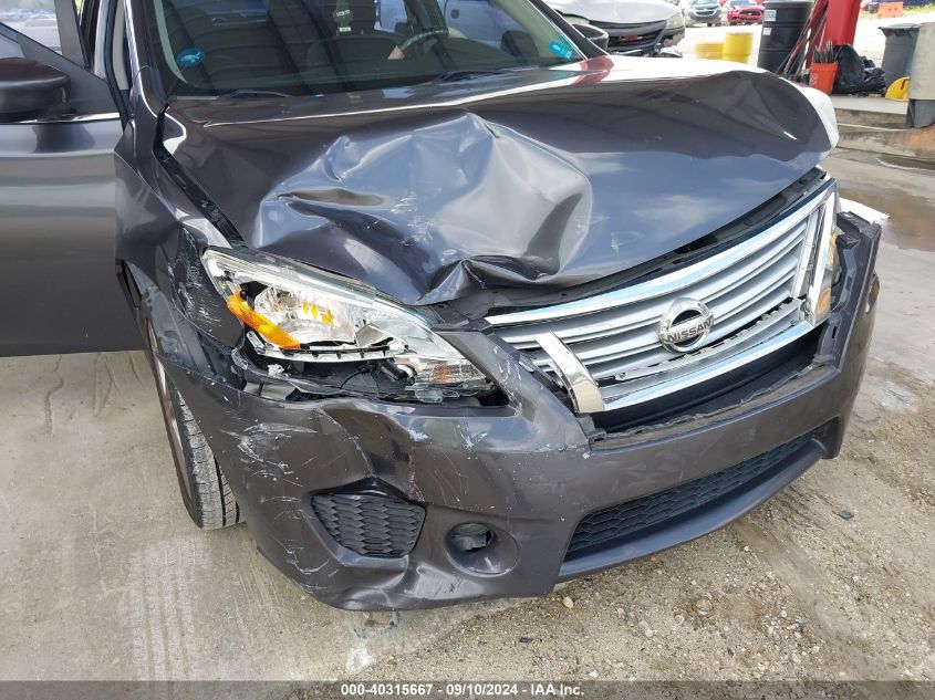 2014 Nissan Sentra Sr VIN: 3N1AB7AP5EY220186 Lot: 40315667