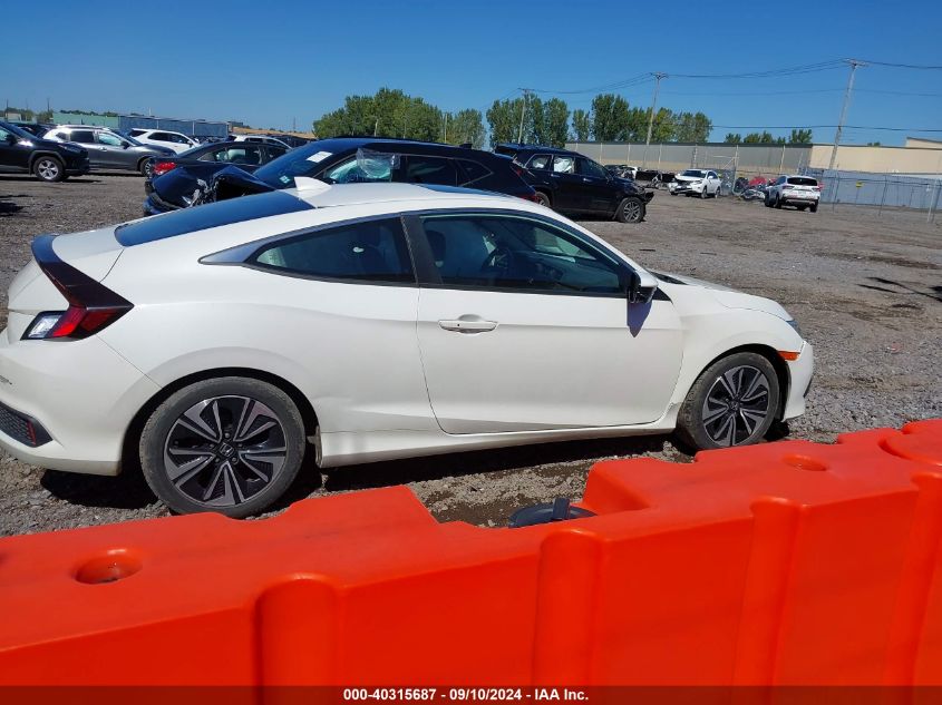 2018 Honda Civic Ex-T VIN: 2HGFC3A37JH351739 Lot: 40315687