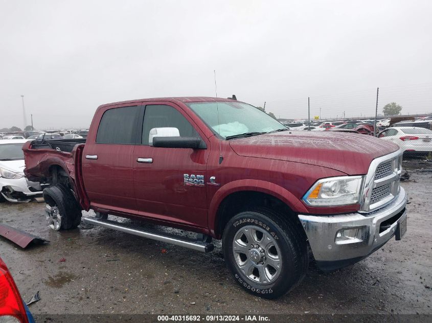 2018 Ram 2500 Laramie 4X4 6'4 Box VIN: 3C6UR5FL6JG419402 Lot: 40315692