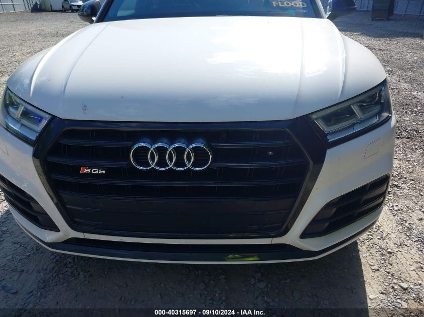 2019 Audi Sq5 3.0T Premium VIN: WA1B4AFY1K2046079 Lot: 40315697