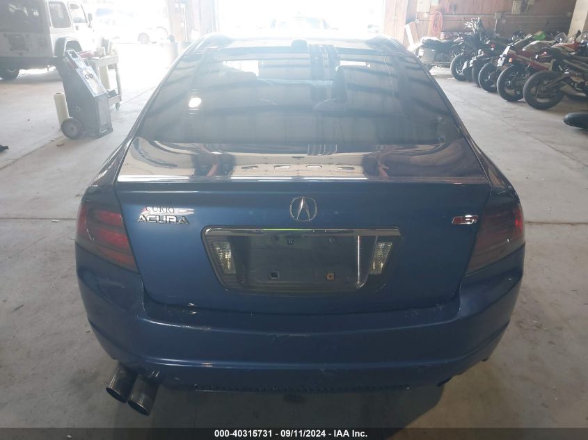 2008 Acura Tl Type S VIN: 19UUA76528A006318 Lot: 40315731