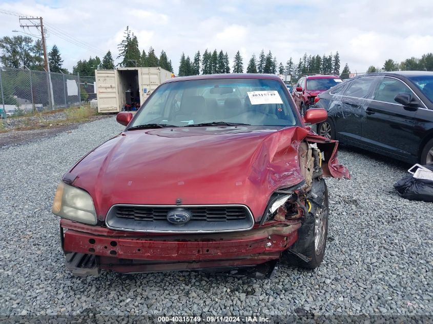 2003 Subaru Legacy Gt VIN: 4S3BE646935200054 Lot: 40315749