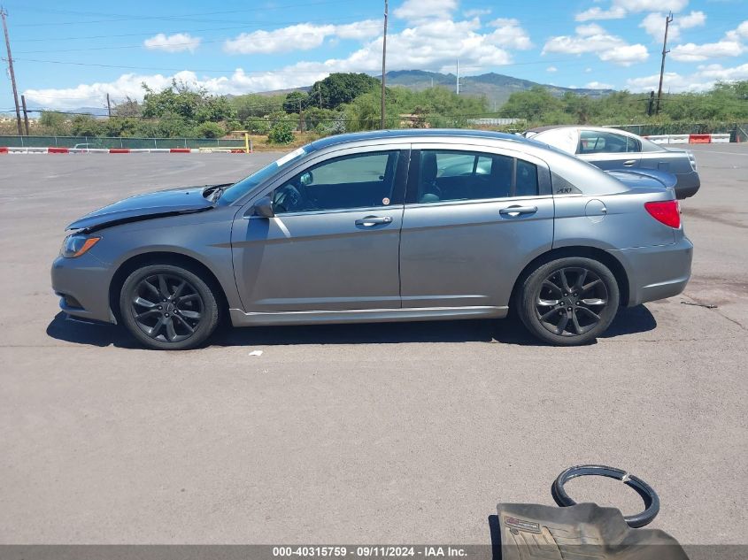 2013 Chrysler 200 Limited VIN: 1C3CCBCGXDN719651 Lot: 40315759