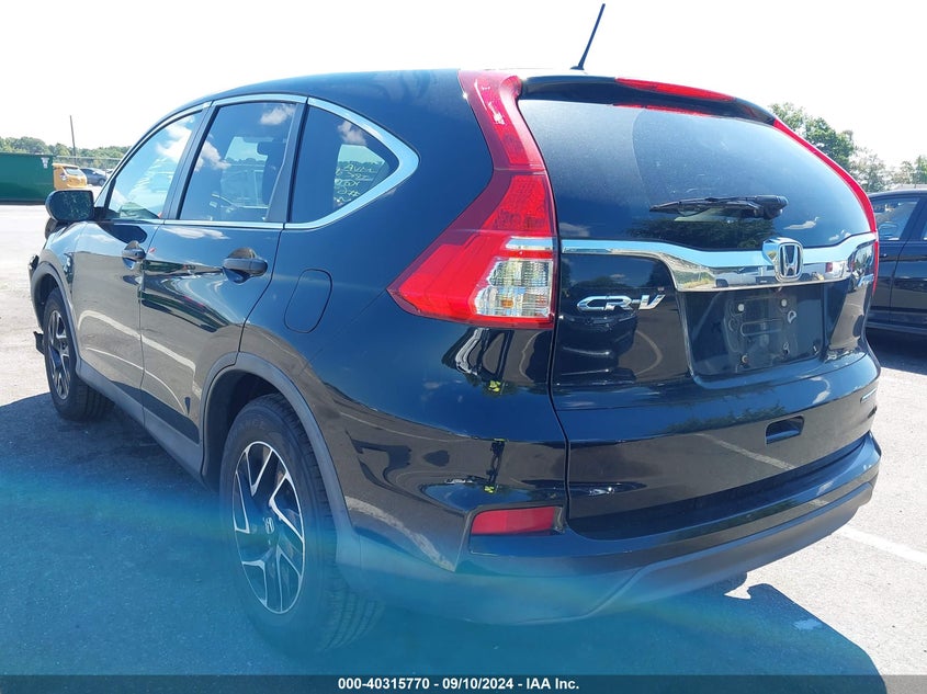 2016 HONDA CR-V SE - 5J6RM4H46GL076951