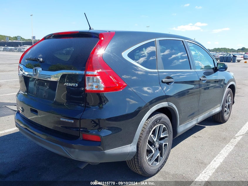 2016 HONDA CR-V SE - 5J6RM4H46GL076951