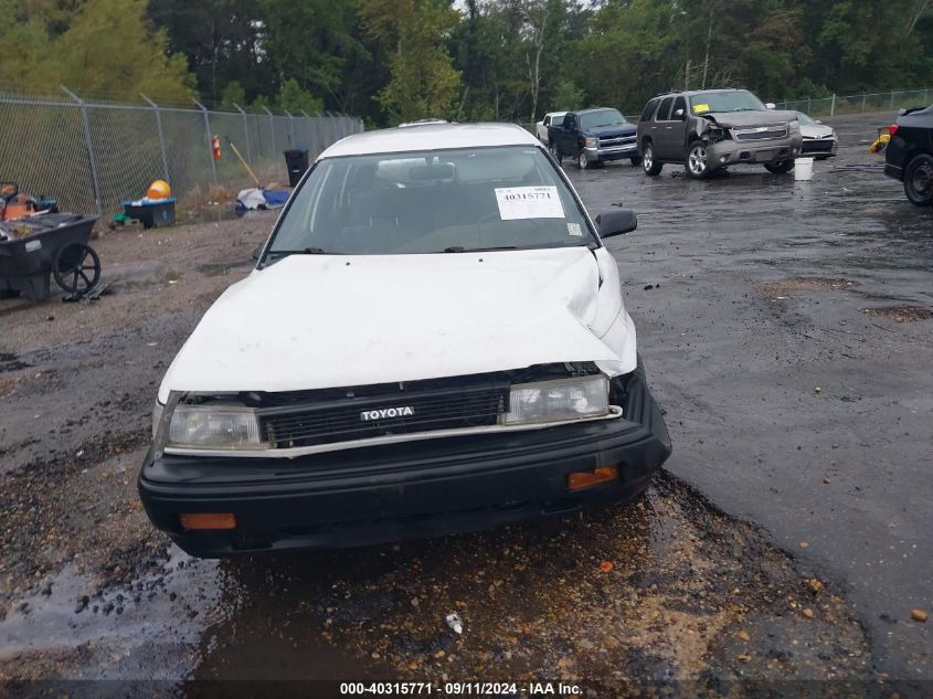 1989 Toyota Corolla Dlx VIN: JT2AE92W9K3180813 Lot: 40315771