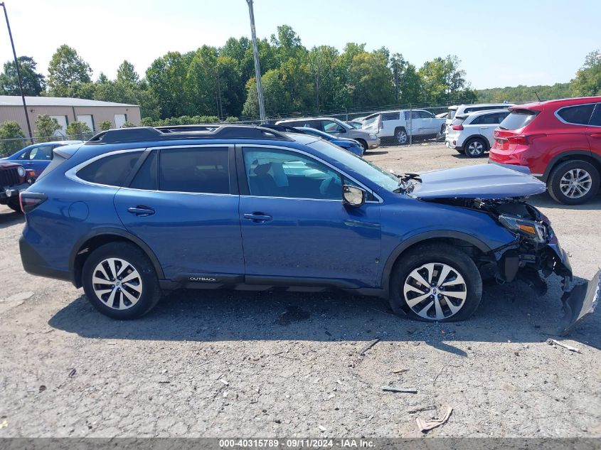 2020 Subaru Outback Premium VIN: 4S4BTAEC5L3147406 Lot: 40315789