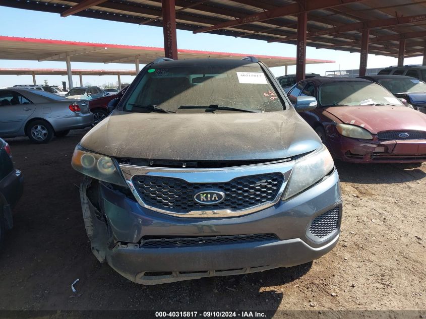 2012 Kia Sorento Lx VIN: 5XYKTDA2XCG216959 Lot: 40315817