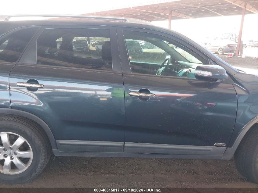 5XYKTDA2XCG216959 2012 Kia Sorento Lx