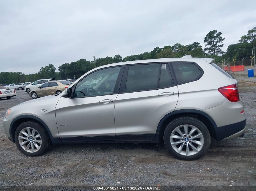 2013 BMW X3 xDrive28I VIN: 5UXWX9C56D0A18138 Lot: 40315821