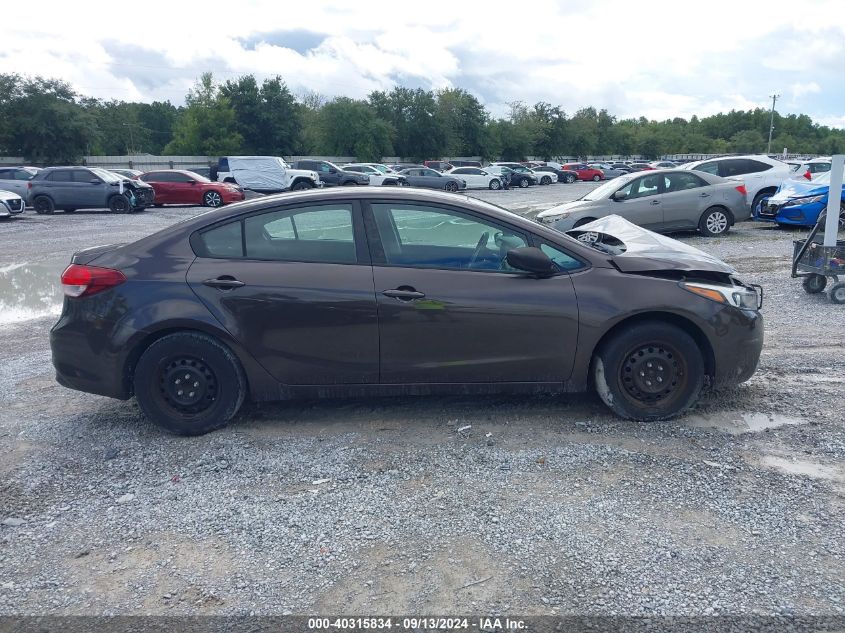 2018 Kia Forte Lx VIN: 3KPFK4A74JE217440 Lot: 40315834