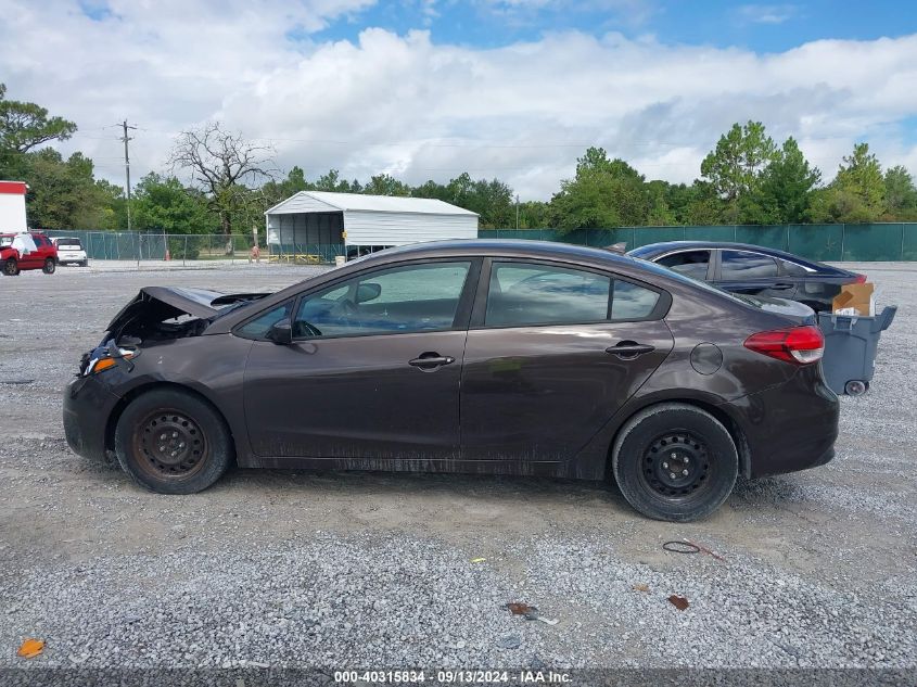 2018 Kia Forte Lx VIN: 3KPFK4A74JE217440 Lot: 40315834