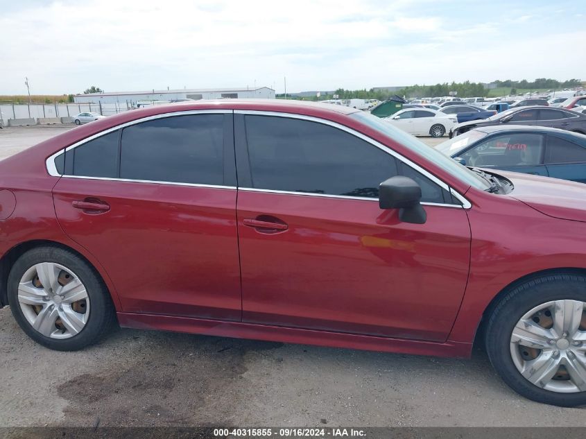 2016 Subaru Legacy 2.5I VIN: 4S3BNBA64G3063328 Lot: 40315855