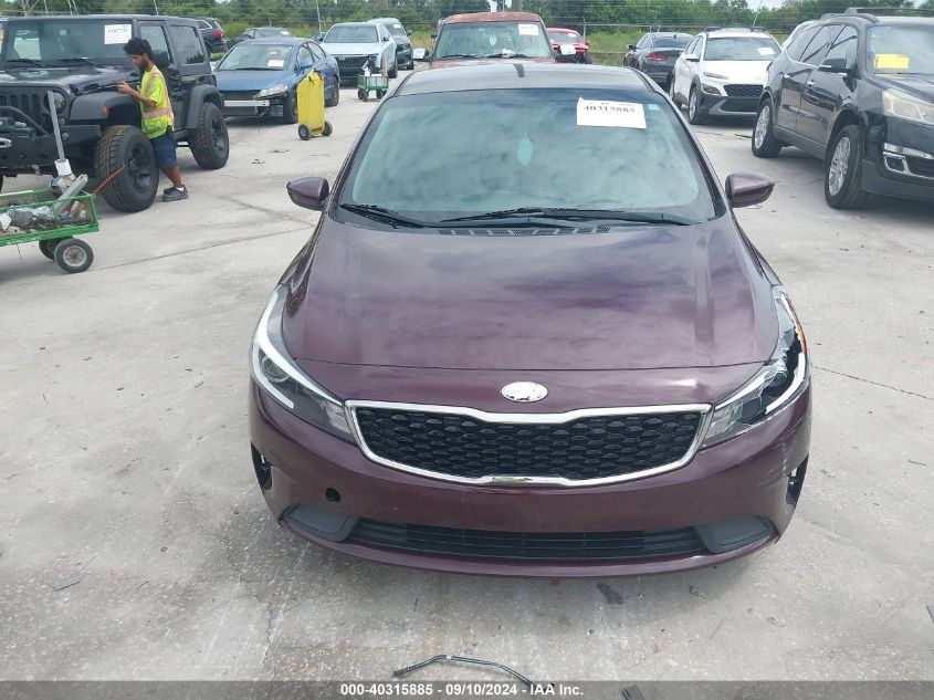 2018 Kia Forte Lx VIN: 3KPFK4A78JE257665 Lot: 40315885