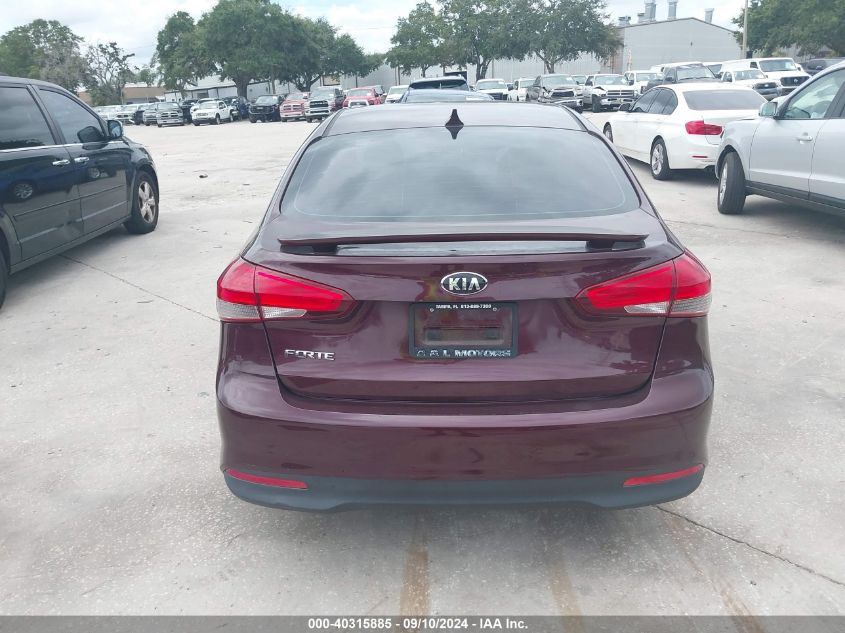 2018 Kia Forte Lx VIN: 3KPFK4A78JE257665 Lot: 40315885