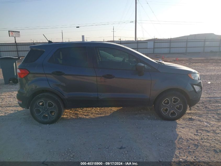 2020 Ford Ecosport S VIN: MAJ3S2FE6LC313116 Lot: 40315900