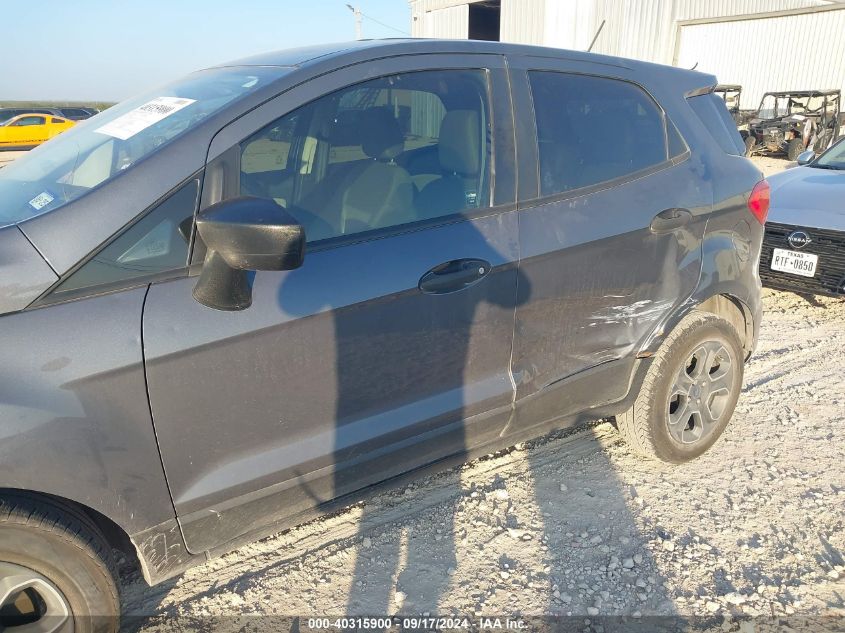 2020 Ford Ecosport S VIN: MAJ3S2FE6LC313116 Lot: 40315900